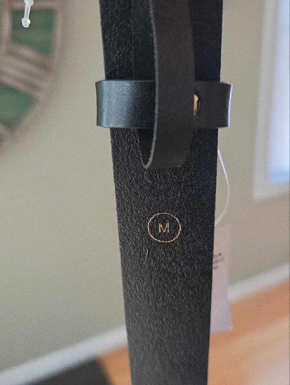 J. Crew Tonal Mid Belt In Leather